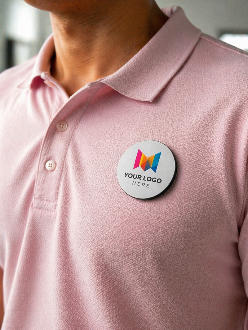 Custom Magnetic Name Badges With Logo