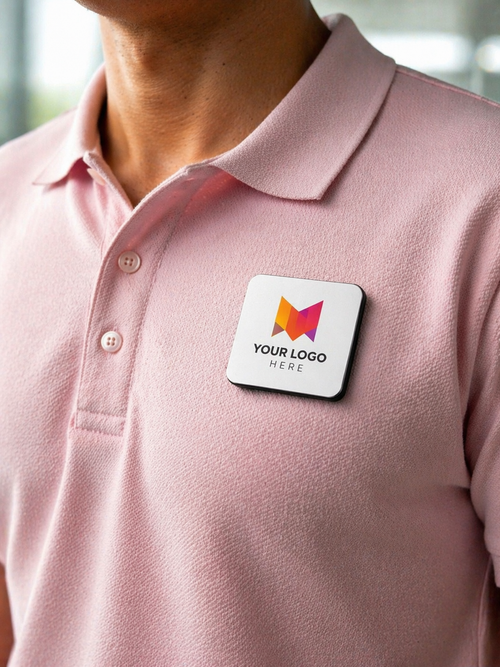 Custom Magnetic Name Badges With Logo