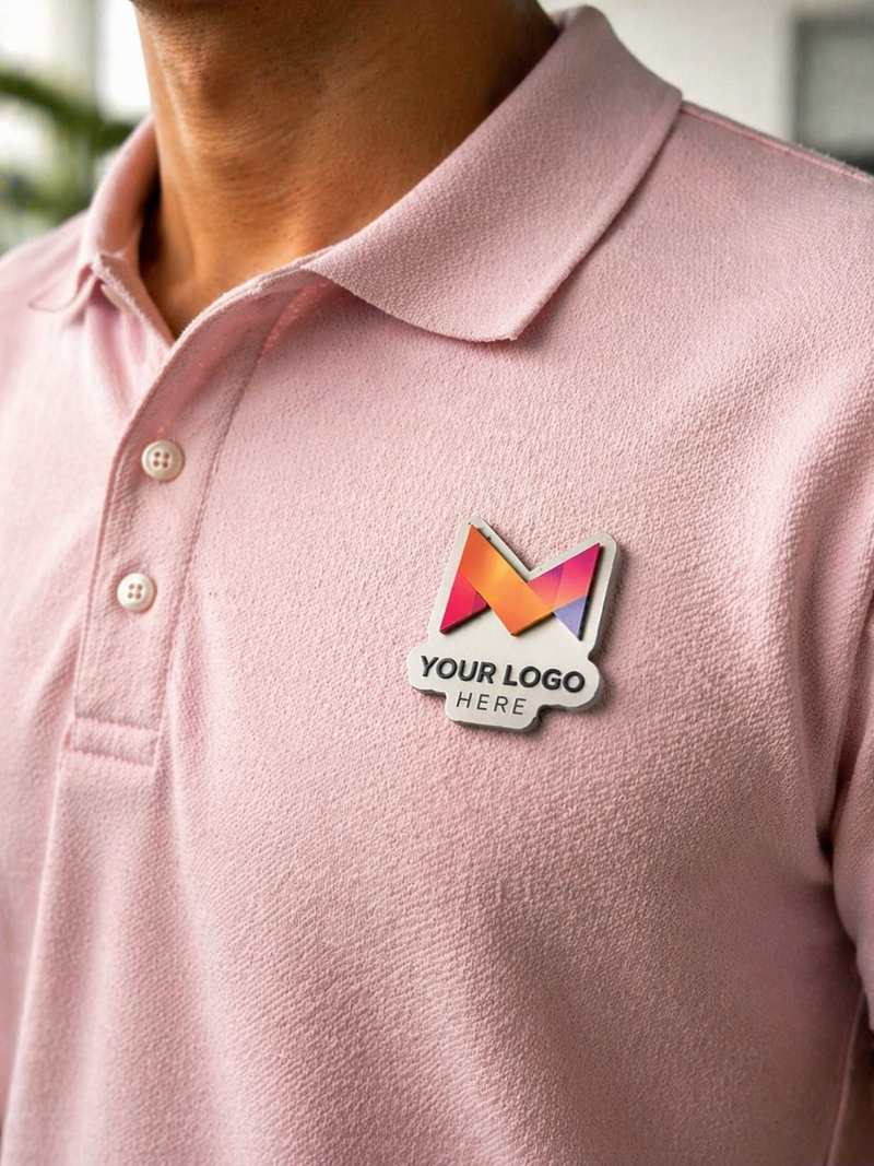 Custom Magnetic Name Badges With Logo