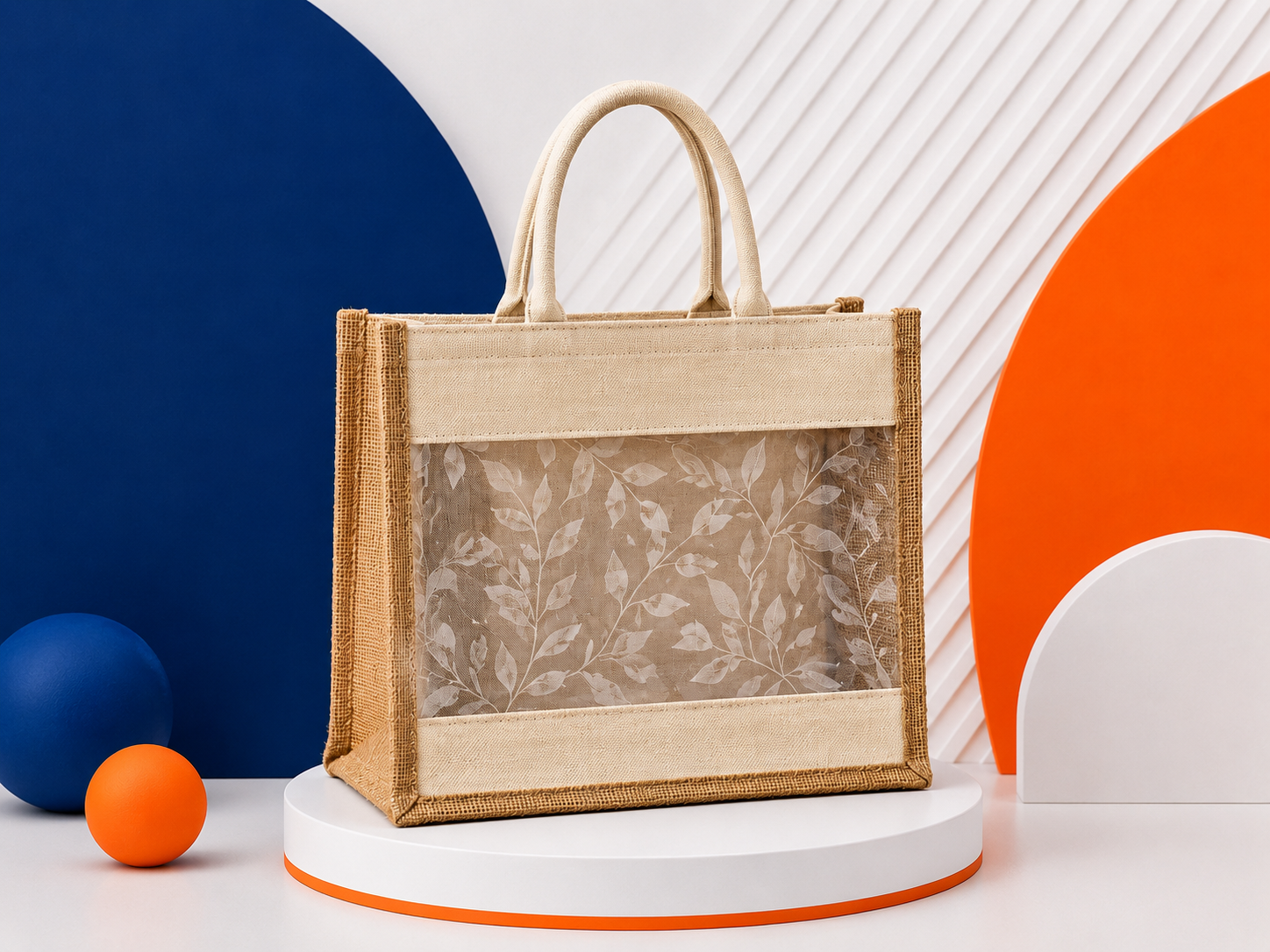 Custom Jute Bags With Logo