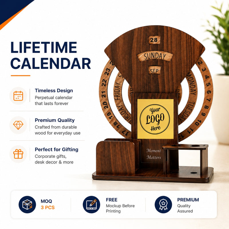 Custom Branded Perpetual Calender