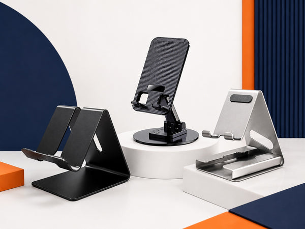Mobile Stands With Logo